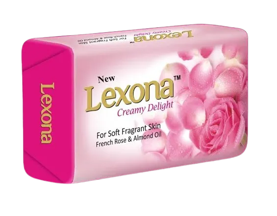 Lexona Beauty Soap Creamy Delight French Rose & Almond Oil Lexona