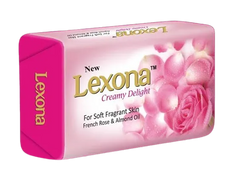 Lexona Beauty Soap Creamy Delight French Rose & Almond Oil Lexona