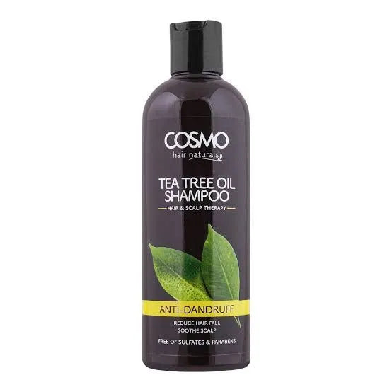 Cosmo Hair Naturals Tea Tree Oil Shampoo Anti- Dandruff - 480ml Cosmo