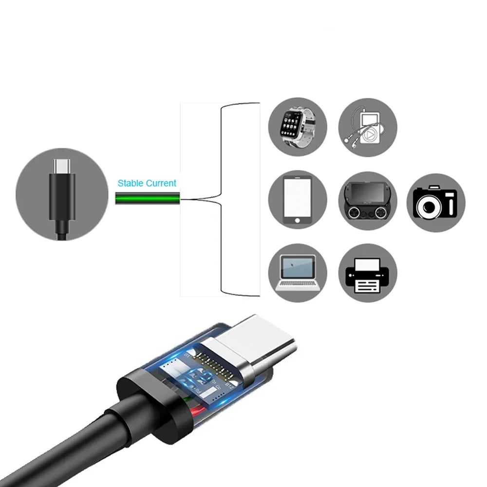 USB-C to USB-C or USB-C to Lightning charging cables Cosmia.pk