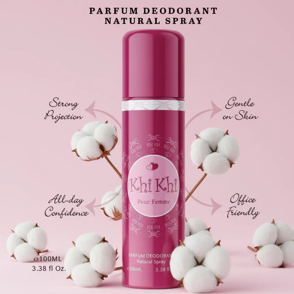 Shifan's Khi Khi Pour Femme Perfume Deodorant Natural Spray - 100ml Shifan's