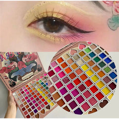 Naked Mermaid Glitter And Eye Shadow Palette (104 Colors) Naked