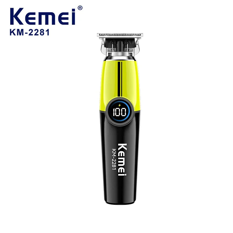 Kemei KM-2281 Electric Hair Clipper – Dual-Tone Stylish Design, USB Kemei