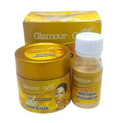 Glamour Glow 24K Gold Whitening Bleach Cream Best Quality Glamour Glow