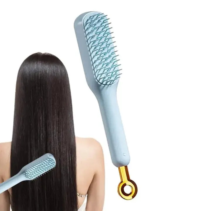 Self-Cleaning Anti-Static Massage Comb Cosmia.pk