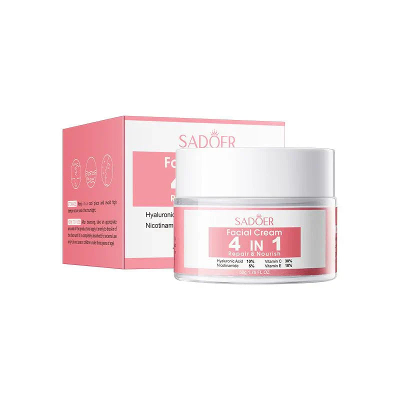 SADOER 4in1 Repair & Nourish Face Cream - 50g Sadoer