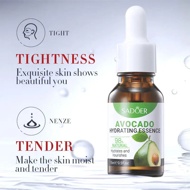 SADOER Avocado Hydrating Essence Face Serum - 15ml Sadoer