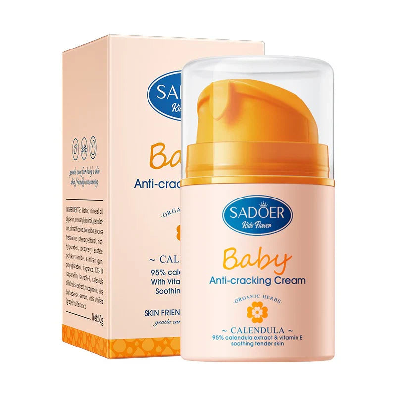 SADOER Baby Calendula Vitamin E Gentle Soothing Anti-Repair Cream Sadoer