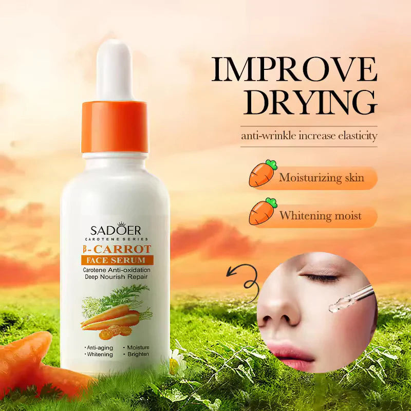 SADOER Carotene Soothing And Repairing B-Carrot Face Serum - 30ml Sadoer