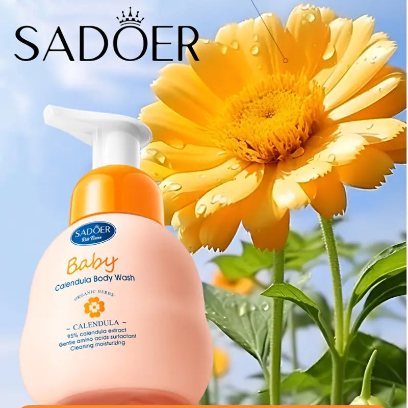 SADOER Baby Calendula Amino Acid Mild Body Wash - 380ml Sadoer