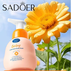 SADOER Children's Calendula Amino Acid Mild Body Wash - 380ml Sadoer