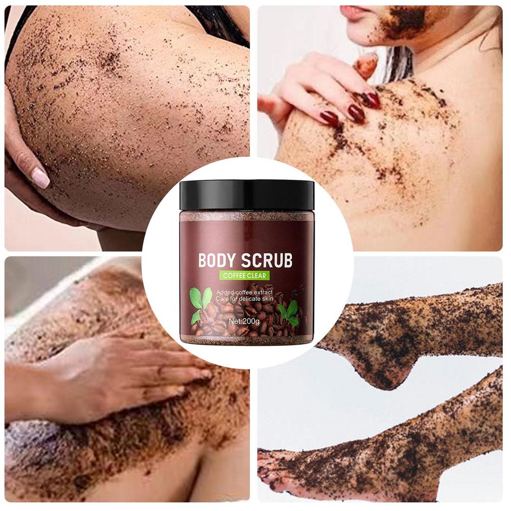 Sadoer Coffee Clear Moisturizing and Softening Body Scrub 256g Sadoer