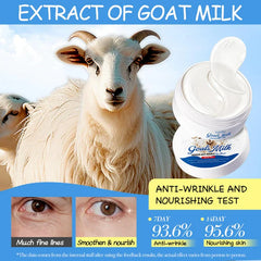 SADOER Goat Milk Moisturizing & Whitening Natural Goat Milk Extract Eye Mask - 80g Sadoer