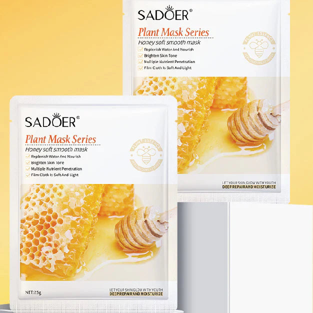 SADOER Honey Soft Smooth Face Sheet Mask - 25g Sadoer