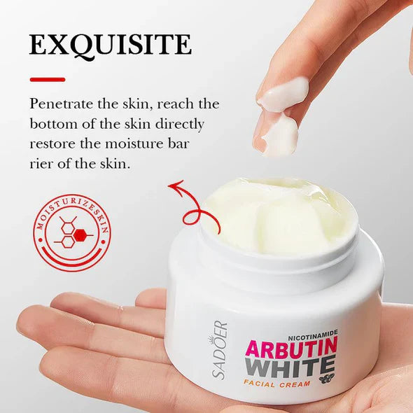 Sadoer Nicotinamide Arbutin White Facial Cream - 50g Sadoer