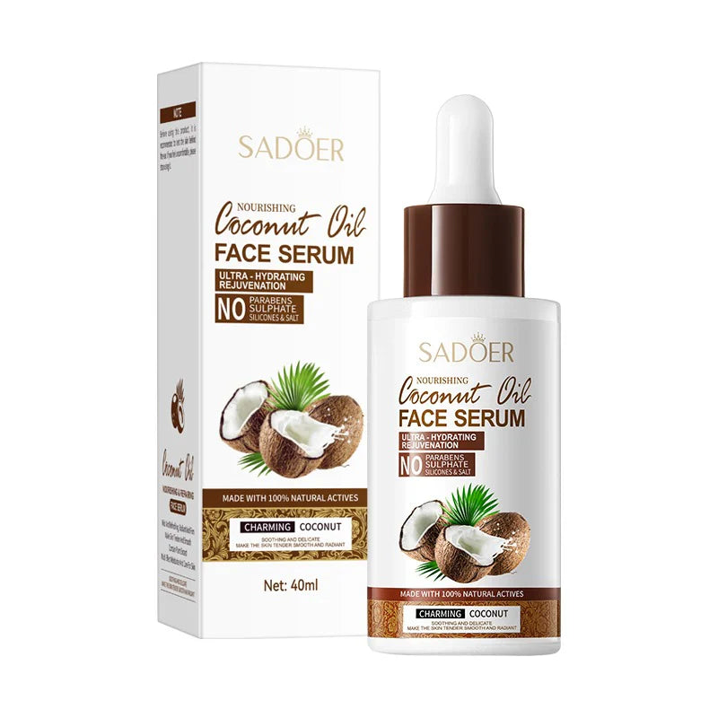 SADOER Nourishing Coconut Oil Face Serum - 40ml Sadoer