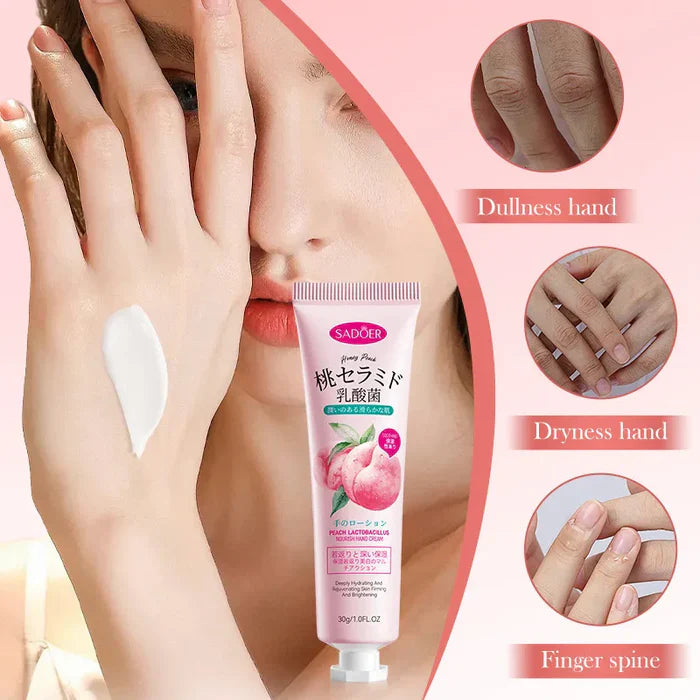 SADOER Peach Lactobacillus Hand Cream - 30gm Sadoer