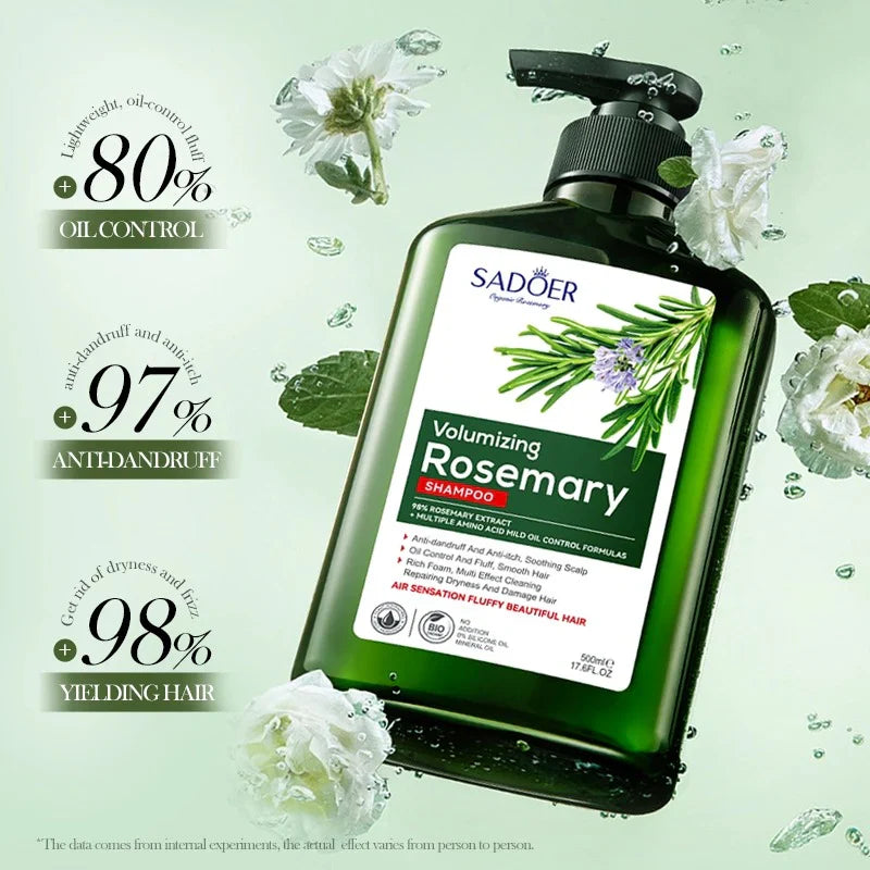 SADOER Rosemary Volumizing Anti-Dandruff Anti-Itch Shampoo Sadoer