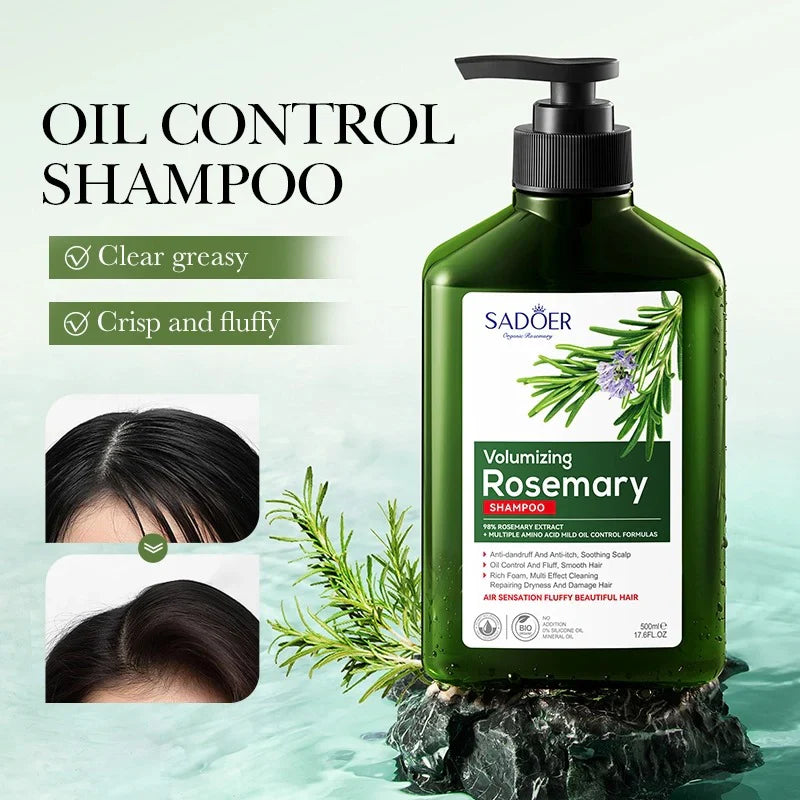 SADOER Rosemary Volumizing Anti-Dandruff Anti-Itch Shampoo Sadoer