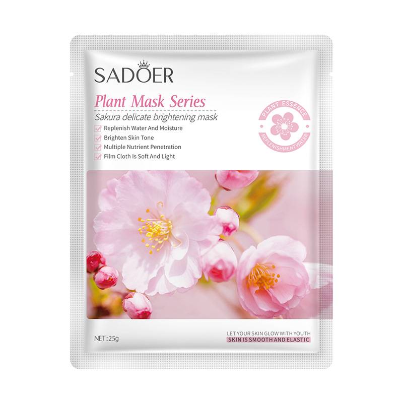 SADOER Sakura Delicate Brightening Face Sheet Mask - 25g Sadoer