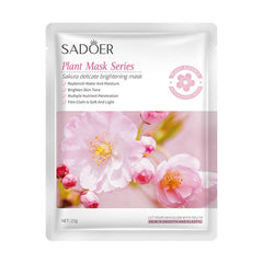 SADOER Sakura Delicate Brightening Face Sheet Mask - 25g Sadoer