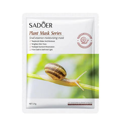 SADOER Snail Essence Moisturizing Face Sheet Mask - 25g Sadoer