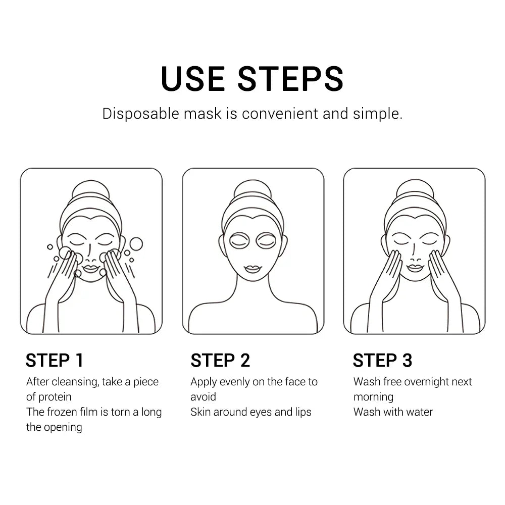 SADOER Vitamin C Good Night Sleeping Gel Mask - 20Pcs Sadoer