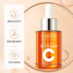 SADOER Vitamin C Whitening Multi Effect Repair Serum Moisturizing Serum - 30ml Sadoer