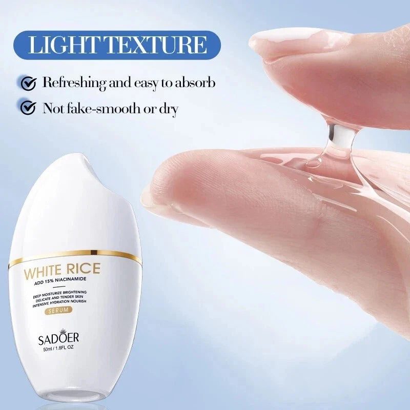 SADOER White Rice Nicotinamide Serum - 50ml Sadoer