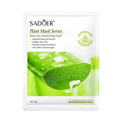 SADOER Aloe Vera Soft Moisturizing Face Sheet Mask - 25g Sadoer