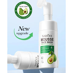 SADOER Avocado Mild Amino Acid Cleansing Mousse Face Wash - 120ml Sadoer