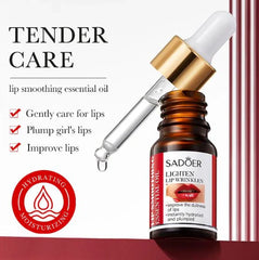 SADOER Refreshing Nourish Lip Balm Moisturizing Lip Care Essential Lip Oil 10ml Sadoer