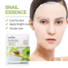 SADOER Snail Essence Moisturizing Face Sheet Mask - 25g Sadoer