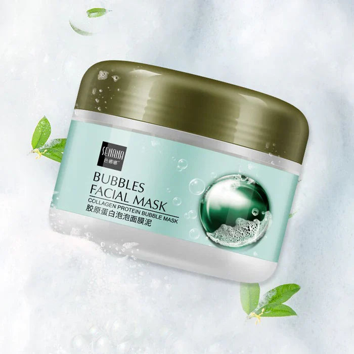 SENANA Collagen Bubble Hydrating Moisturizing Face Mud Mask - 100g Senana Marina