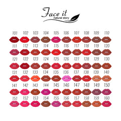 Face it Natural Story Matte Nude Lipsticks Face It
