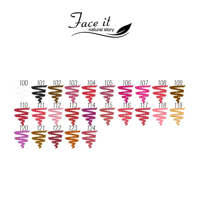Face it Natural Story Jumbo Lips / Eye Line Pencil Face It