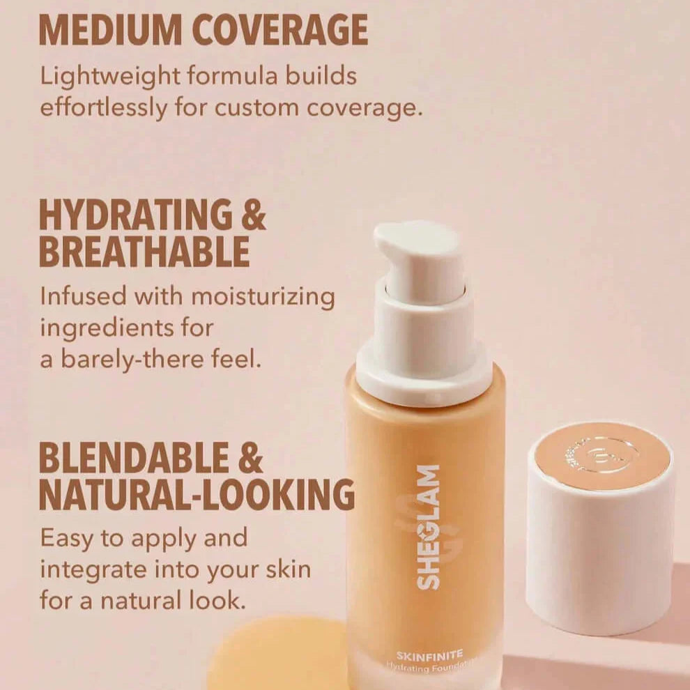 SHEGLAM Skinfinite Hydrating Foundation 40ml Sheglam
