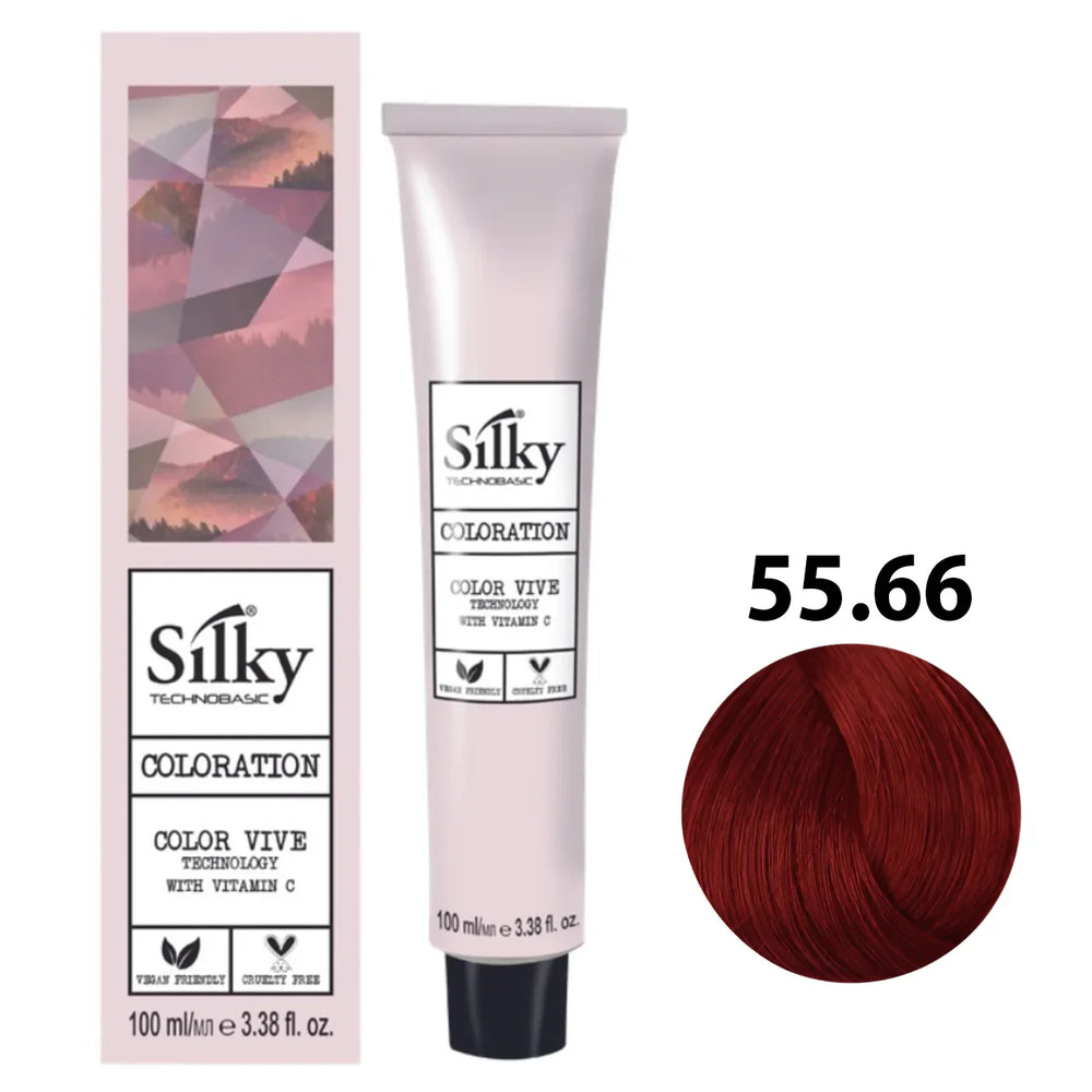 Silky 55.66 Hair Color – 100ml Silky