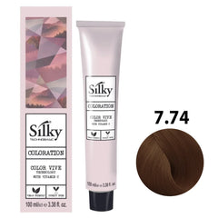 Silky 7.74 Hair Color – 100ml Silky
