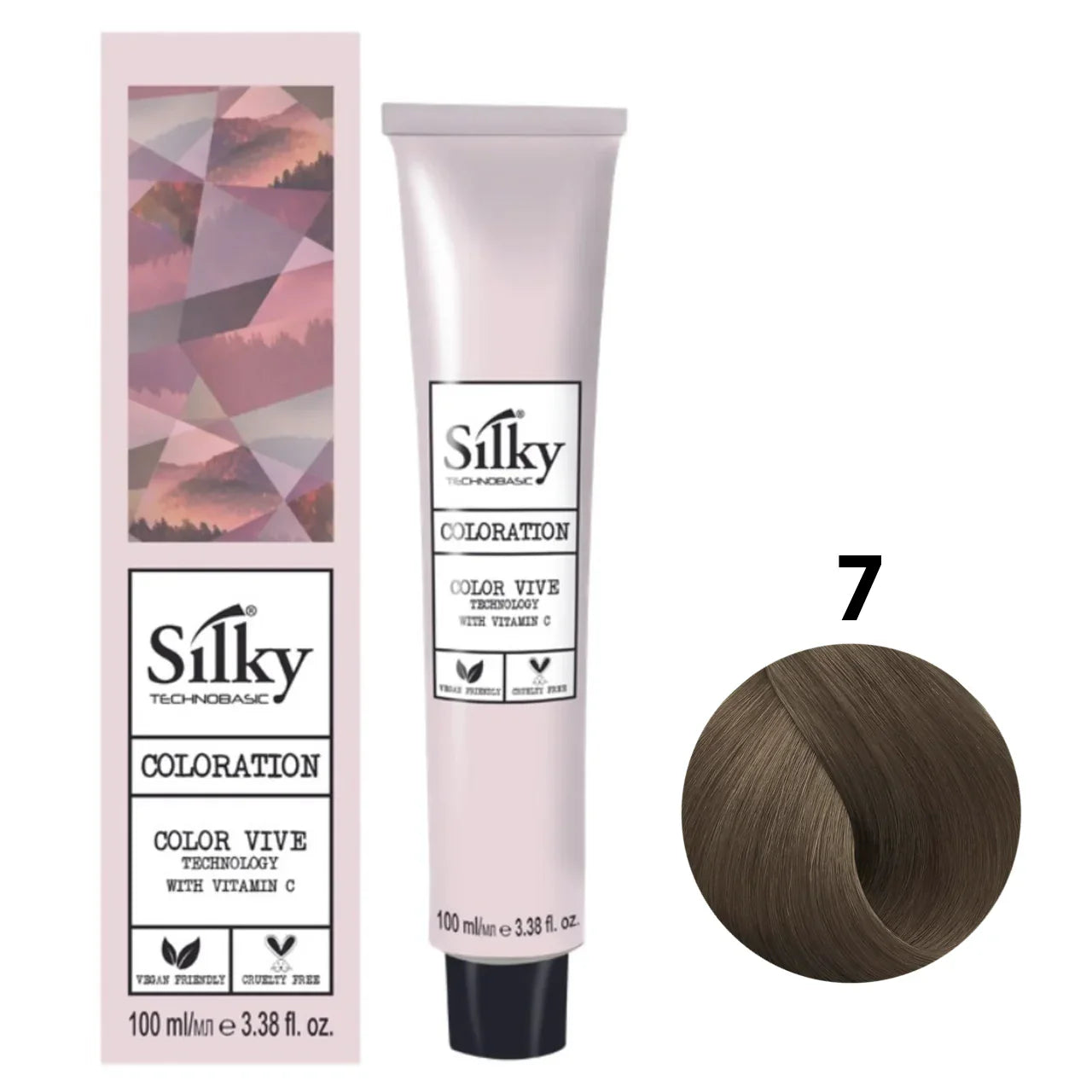 Silky 7 Hair Color – 100ml Silky