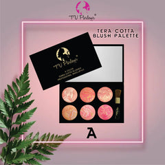Tv Parlour Sixer Tera-Cotta Blush Palette (6 Colors) Tv Parlour