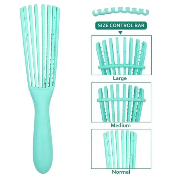 STYLISH Curly hair brush massage wet hair comb & hair brush Cosmia.pk