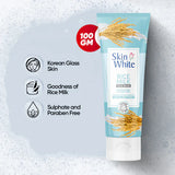 Skin White Rice Milk Face wash (Sulphate & Paraben Free)
