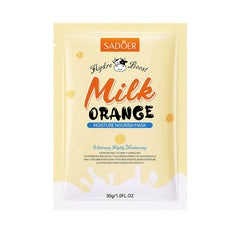 Sadoer Orange Milk Hydrating and Moisturising Sheet Mask Sadoer