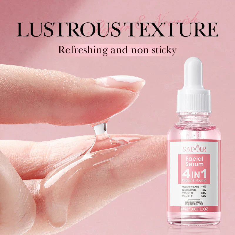 Sadoer 4 in 1 Repair and Nourish Facial Serum - 30ml Sadoer