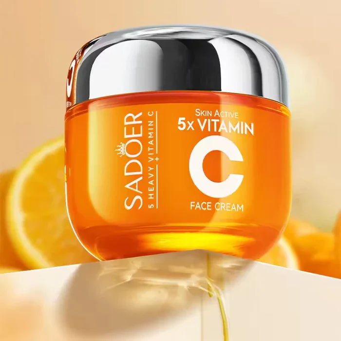 Sadoer 5x vitamin C Whitening Brightening Face Cream - 50g Sadoer