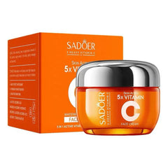 Sadoer 5x vitamin C Whitening Brightening Face Cream - 50g Sadoer