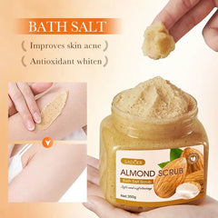 Sadoer Almond Scrub Soft And Exfoliating Bath Salt Scrub - 350g Sadoer