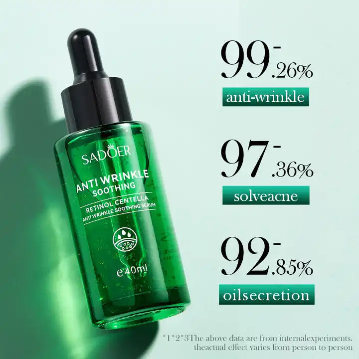 Sadoer Anti Wrinkle Soothing Retinol Face Serum - 40ml Sadoer