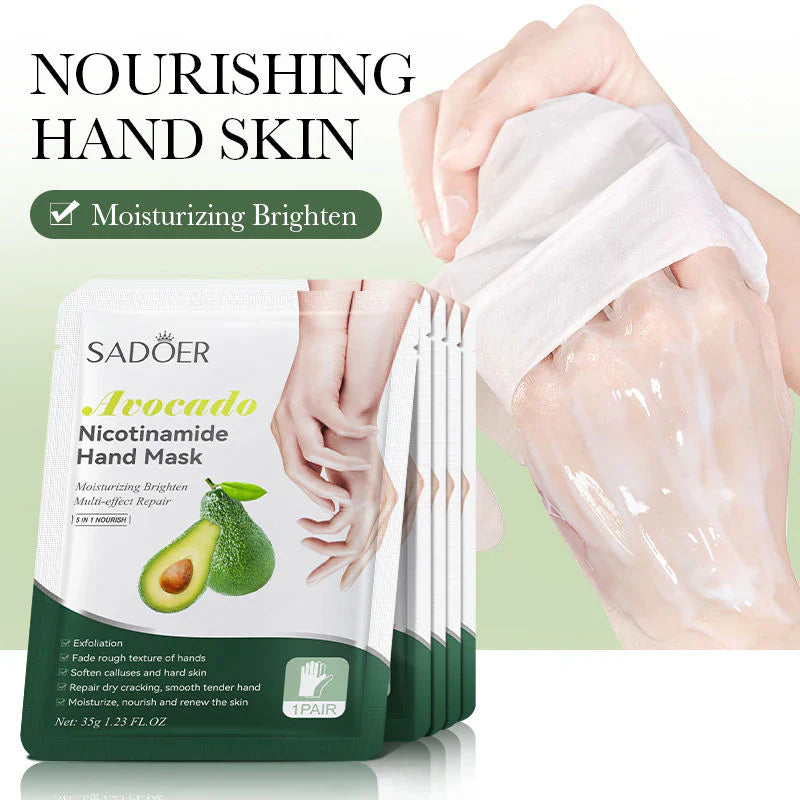 Sadoer Avacado Nicotinamide Whitening Hand mask Sadoer